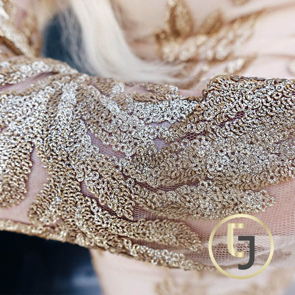 "Endlessly Alluring Golden Girl" Dress