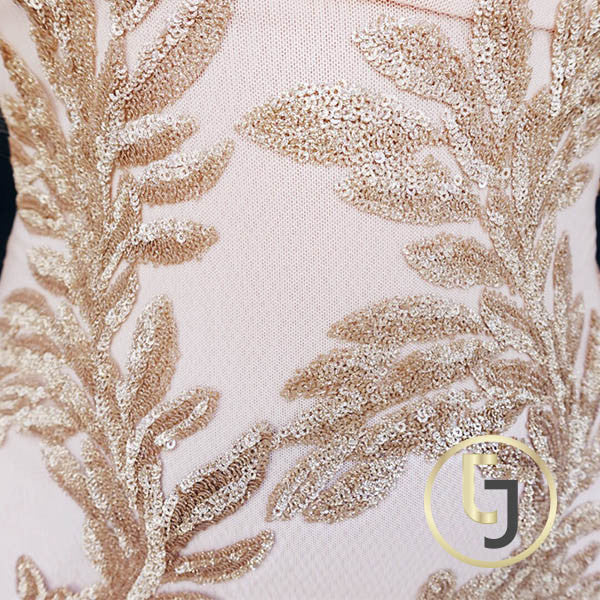 "Endlessly Alluring Golden Girl" Dress