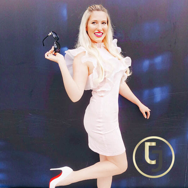 "Pure Allure" Soft Pink Dress