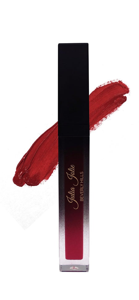 Julia Jolie Beverly Hills Matte Lipgloss- Cool Chick Red (5)