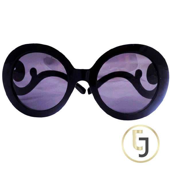 "The only Girl in the World" Black Curl Sunglasses