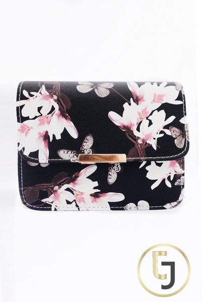 Julia Jolie Signature Clutch - Black Orchid