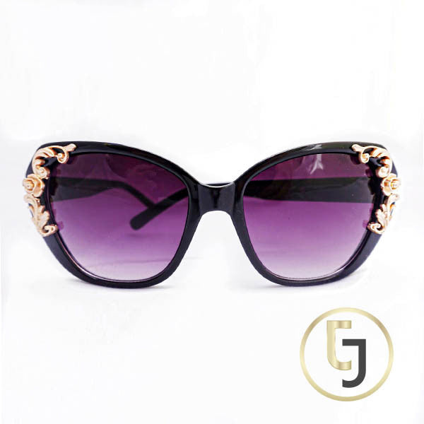 "Rule the world" Golden Sunglasses