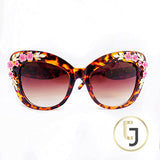 Pink Flower Sunglasses