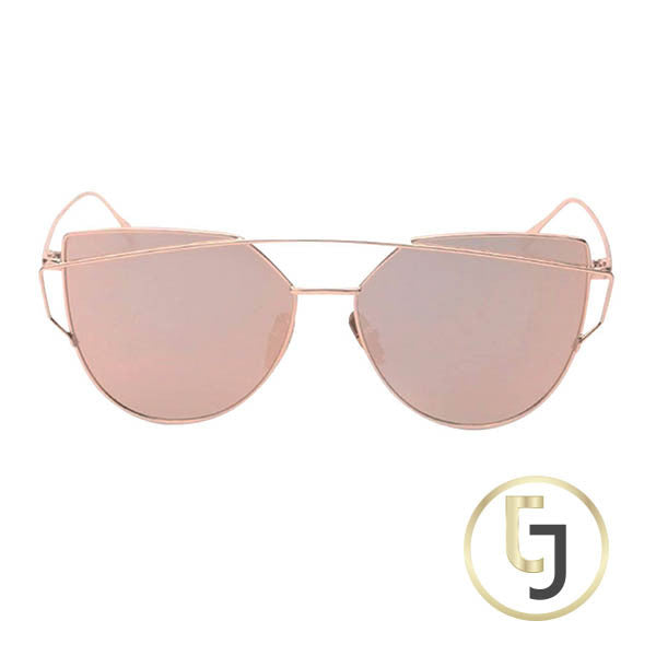 "Treat me like a Movie Star" Rose colored Sunglasses