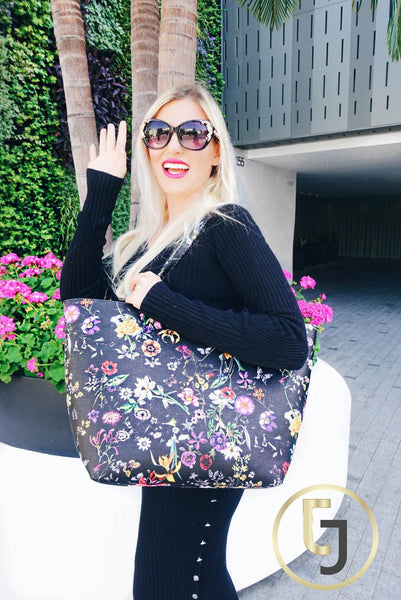 The ultimate "Glamorous Mommy" Tote Bag - Black