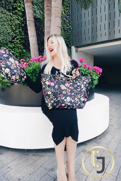 The ultimate "Glamorous Mommy" Tote Bag - Black
