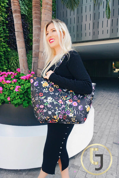 The ultimate "Glamorous Mommy" Tote Bag - Black