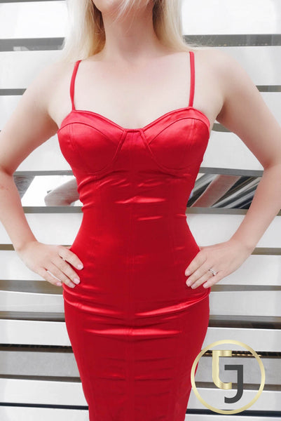 "Lady in Red" WOW Factor Dress