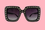 Julia Jolie Beverly Hills Sunglasses- Exclusive Edition- Shine like a Diamond! Grey