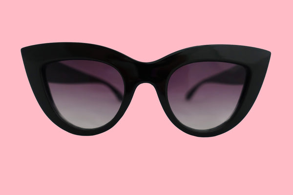 Julia Jolie Beverly Hills Sunglasses- Exclusive Edition- "Summer Babe" in Black