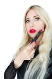 Julia Jolie Beverly Hills Matte Lipgloss- Ferrari Red (2)