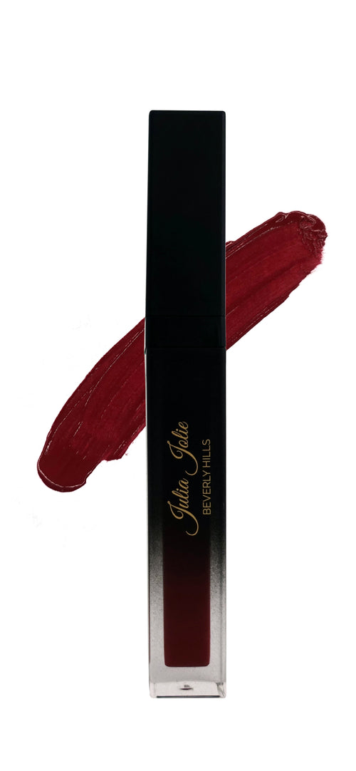 Julia Jolie Beverly Hills Matte Lipgloss- Cool Chick Red (5)